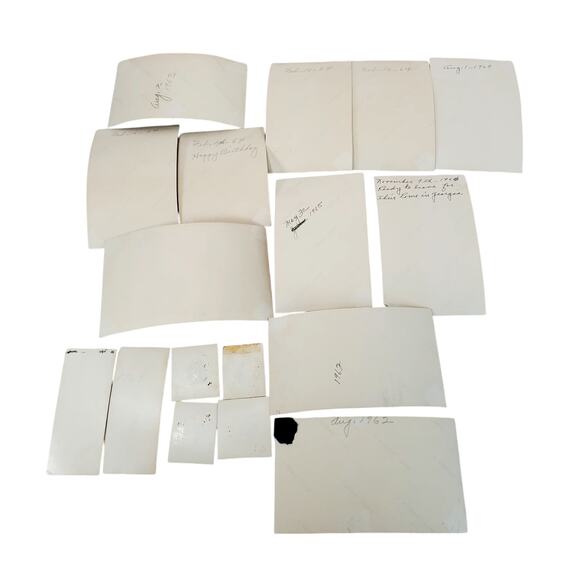 Vtg Junk Drawer Lot of 15 Monochrome Color Photos Siblings Growing Up - Picture 7 of 8